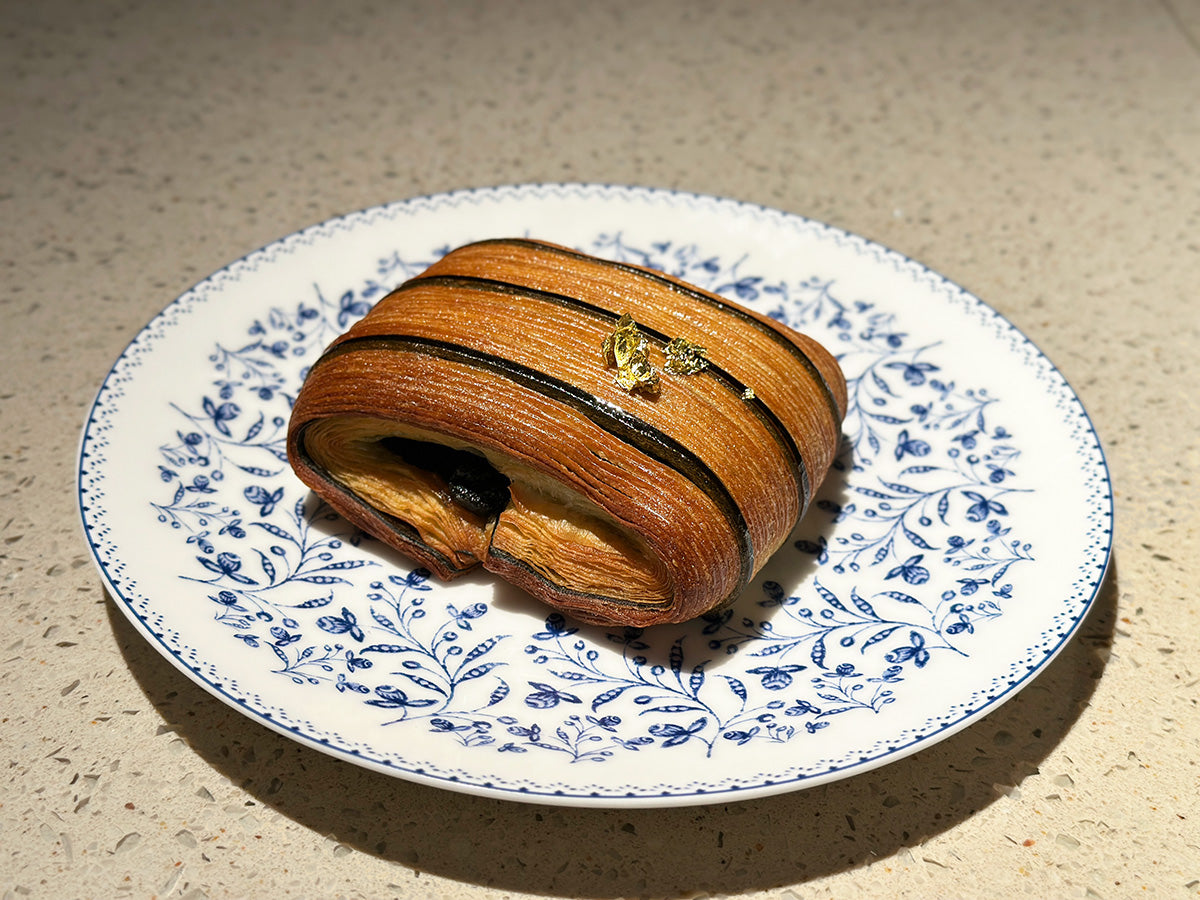 Yuzu Black Sesame Pain Suisse