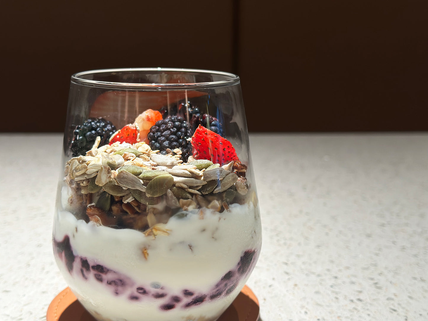 Berry Fruit Granola Yogurt Cup